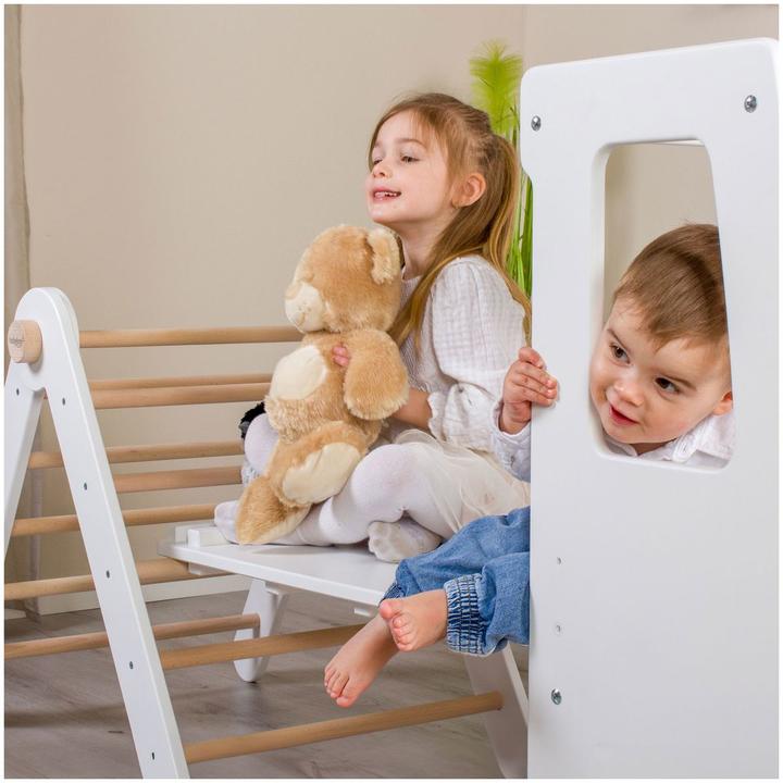 Produktbild Tobi Kletterleiter und Rutsche 2in1 natur lackiert