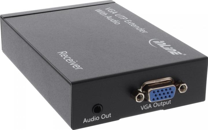 Produktbild InLine VGA Extender/Empfänger über UTP