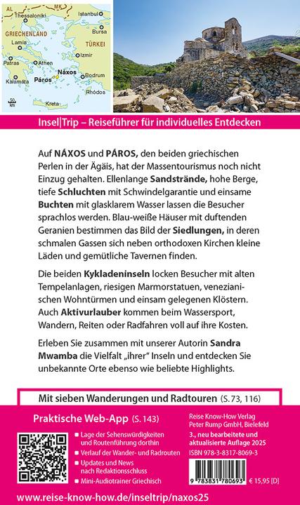 Immagine prodotto InselTrip Náxos und Páros (Tedesco, Sandra Mwamba, 2025)