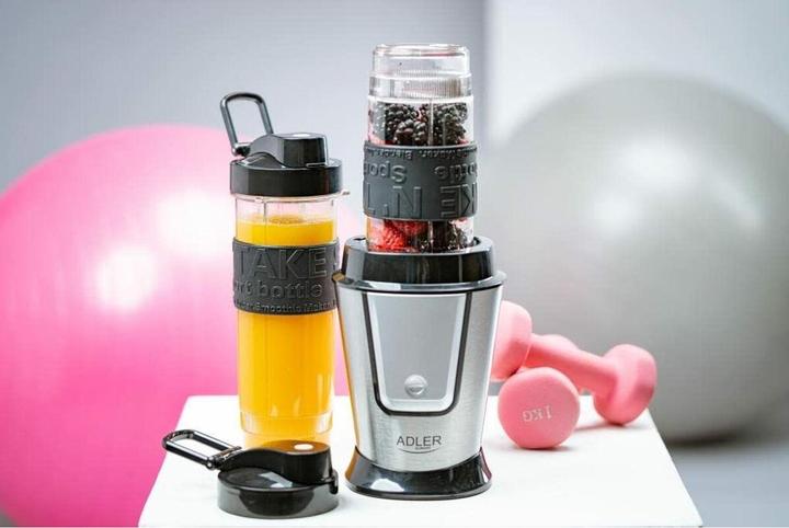 Produktbild Adler Mixer AD 4081 Tabletop, 800 W, Jar material BPA Free Plastic, Jar capacity 0.57 and 0.4 L, Ice crush (EU-Stecker, 800 W)