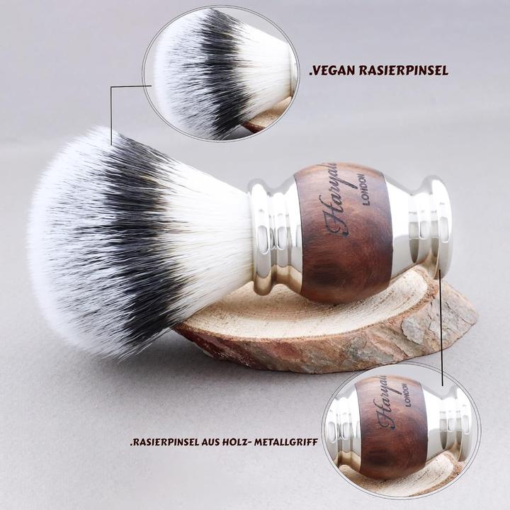Actual product image ‎Haryali London Shaving brush set