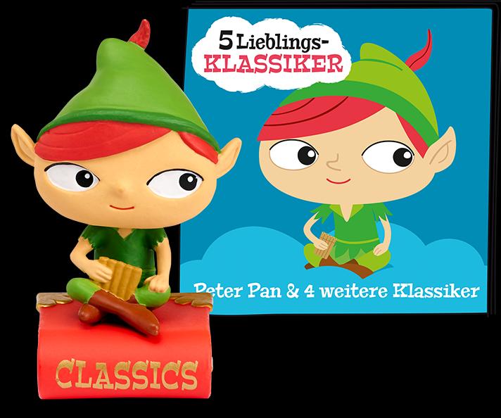 Produktbild Tonies 5 Lieblings-Klassiker Peter Pan und weitere Klassiker (Deutsch)