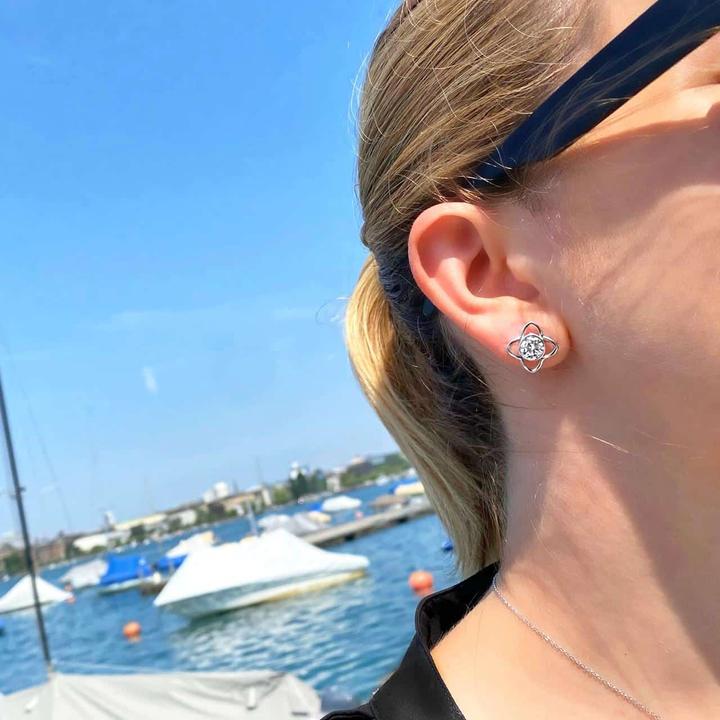 Immagine prodotto Candy Orecchini a perno Gemma, argento 925 (Argento 925)