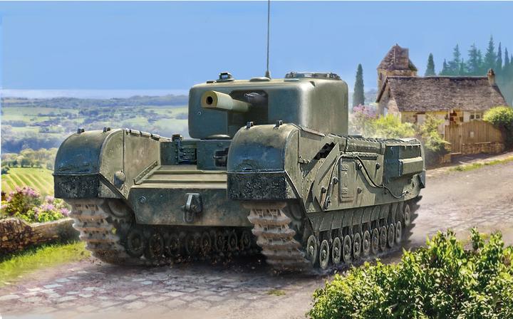 Image du produit Zvezda 1/100 BRITISH CHURCHILL TANK V (3/24) *