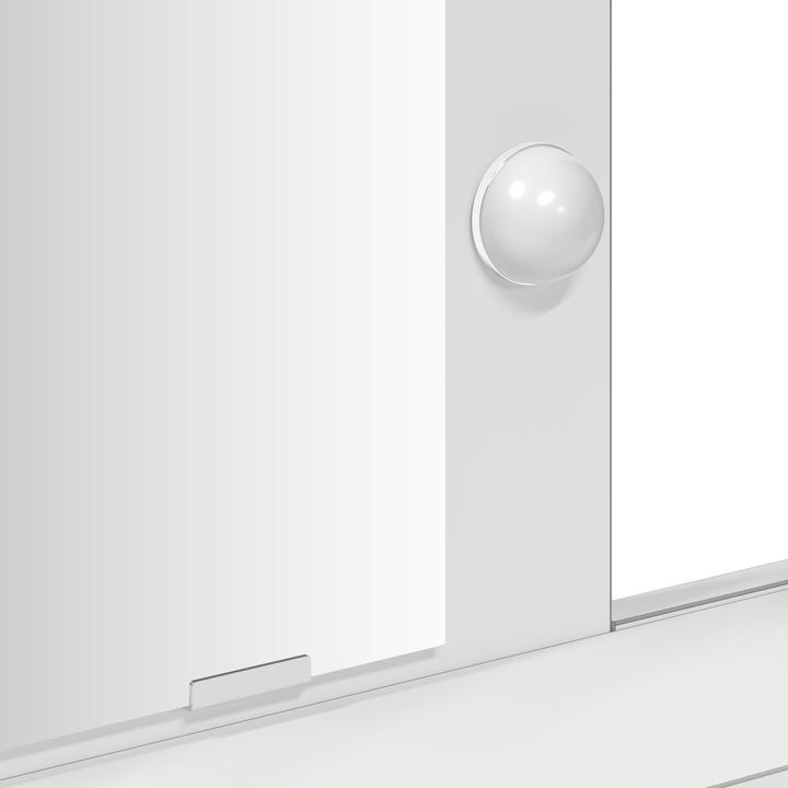 Produktbild VidaXL Frisierkommode Weiss MDF 100 x 41 x 140 cm Frisierkommode