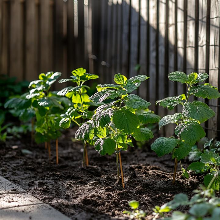 Actual product image Plant in a Box Rubus 'Tayberry' - blackberry and raspberry (25 cm)