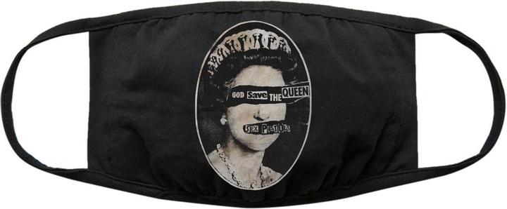 Actual product image Sex Pistols Unisex Adult God Save The Queen Face Mask