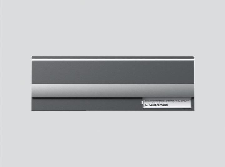 Siedle S. & Soehne letter flap BE 611-3/1-0 DG dark grey mica