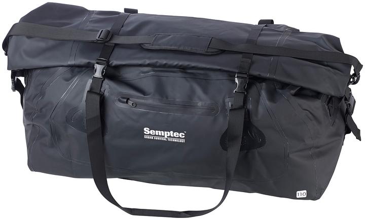 Semptec Wasserdichte XXL-Profi-Outdoor- und Reisetasche aus Lkw-Plane, 110 l (110 l)