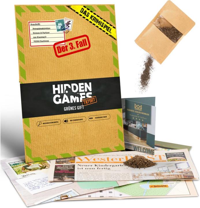 Image du produit Hidden Games Cas 3 - Poison vert (Allemand)