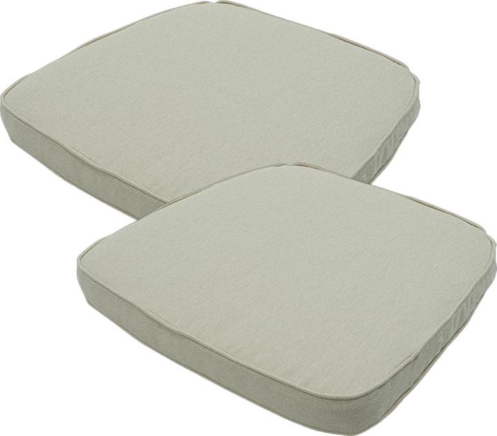 Natura Punto Chair Cushion Outdoor by Madison, Set of 2 (48 x 48 cm)