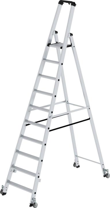 Image du produit Munk Escabeau à marches, simple face (Échelle deux plans, 435 cm)