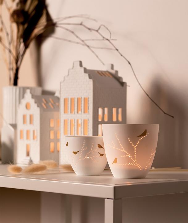 Produktbild MGA Räder Living Lichthaus Backsteinhaus Porzellan 7,5x8x16 cm Design