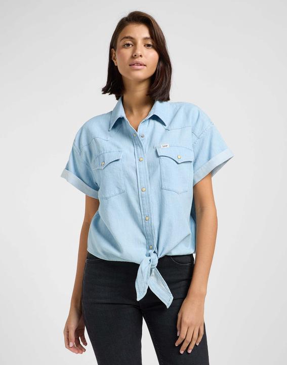 Produktbild Lee Jeanshemd Crop Tied Western Shirt (S)