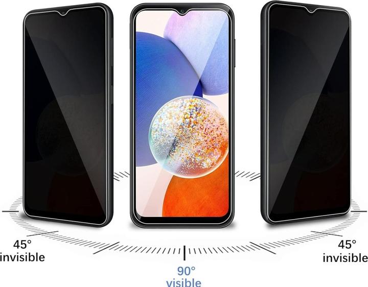 Image du produit Screenguard Écran de confidentialité Samsung Galaxy A14 5G Screen Protector Verre blindé (1 pièce(s), Samsung Galaxy A14 5G)