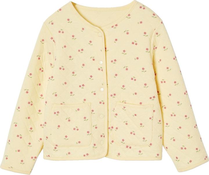 Produktbild Vertbaudet Mädchen-Set: Geblümte Jacke mit Steppnähten & Kleid (146)