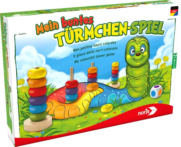 Produktbild Noris Mein buntes Türmchenspiel (Deutsch, Italienisch, Französisch, Niederländisch)