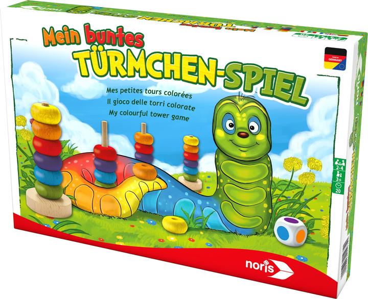 Produktbild Noris Mein buntes Türmchenspiel (Deutsch, Italienisch, Französisch, Niederländisch)