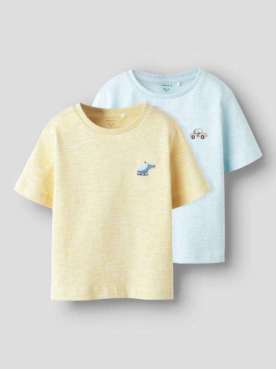Actual product image Name it T-Shirt FREDERY Kurzarmshirt 2er Pack (116)