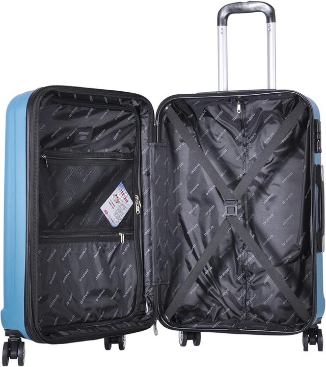Actual product image Beibye Travel case set, 3-piece, Ice Blue (115 l, M (50 - 90l), L (90 - 115l), XL (from 140l))