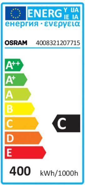Energie-Label Osram Haloline (R7s, 400 W, 9000 lm, 1 x, C)