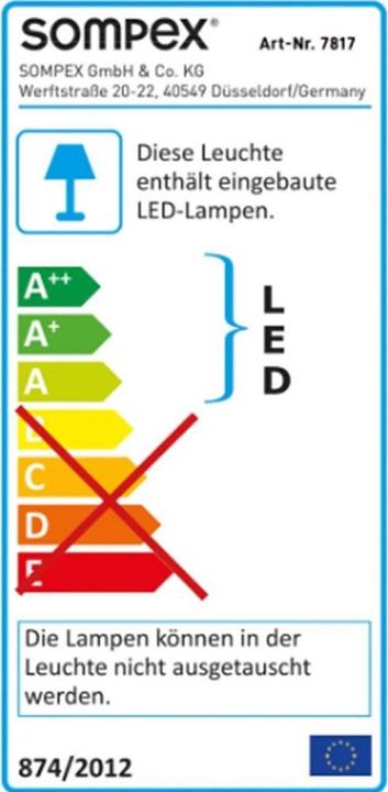 Etichetta energetica Sompex Troll 2.0 (230 lm)