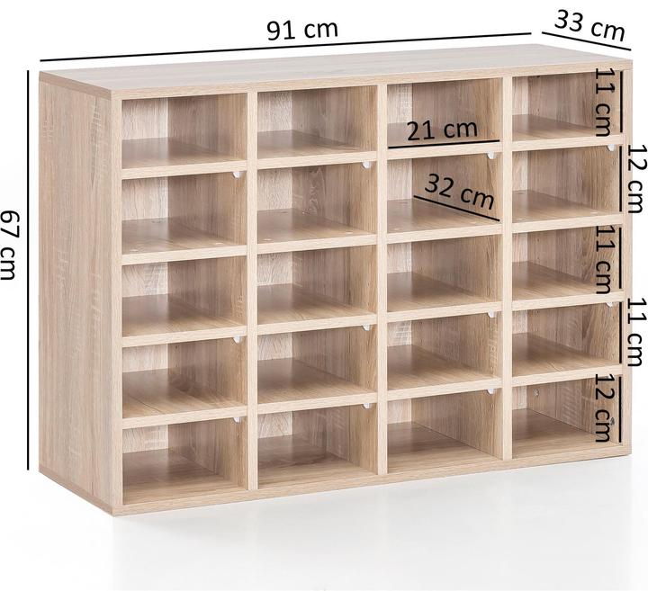 Produktbild Wohnling Diego (91.5 x 33 x 67 cm)