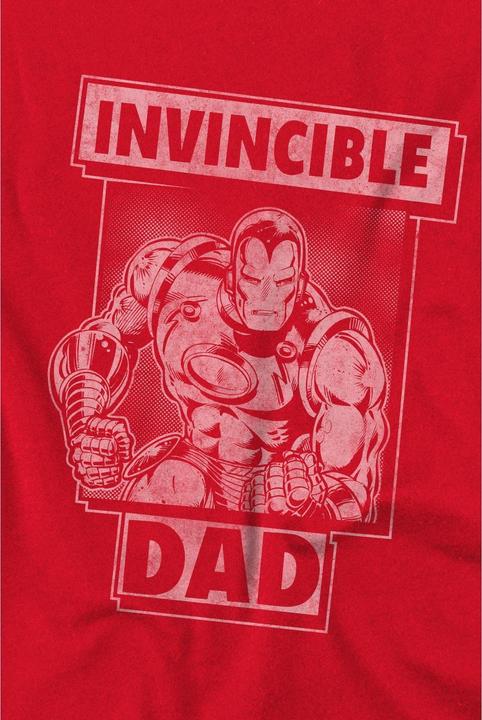 Produktbild Iron Man Invincible Dad TShirt Vatertag (XL)