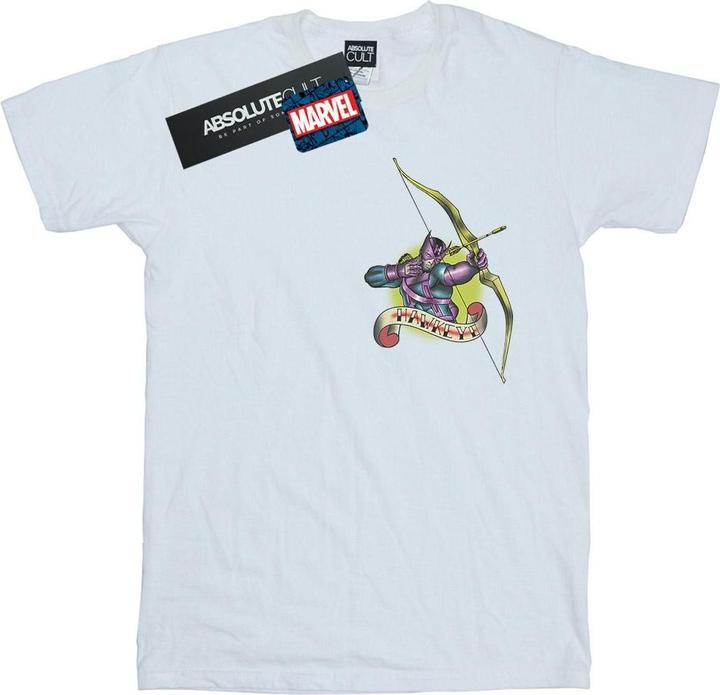 Hawkeye Tattoo Breast Print TShirt (M)