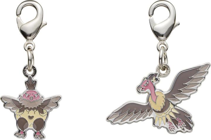 Pokémon Pokemon Center - Vullaby, Mandibuzz Schlüsselanhänger - 2 Stück