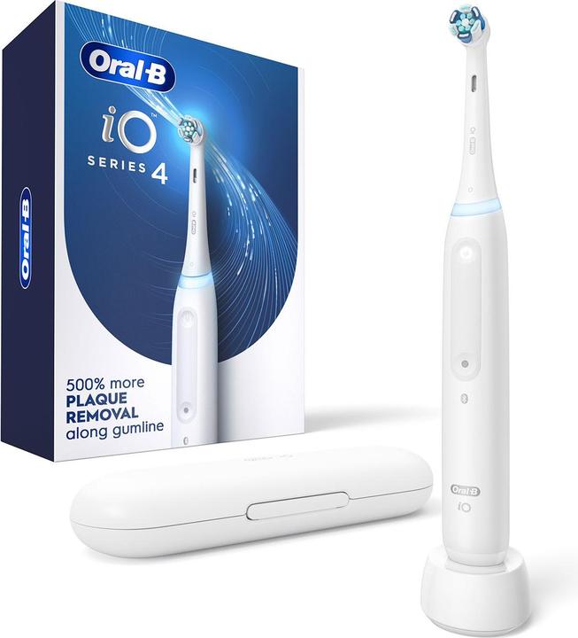 Actual product image Oral-B iO Series 4 Quite White (Oscillating toothbrush)