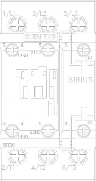 Image du produit Siemens Contacteur 15kW 230Vac taille 0