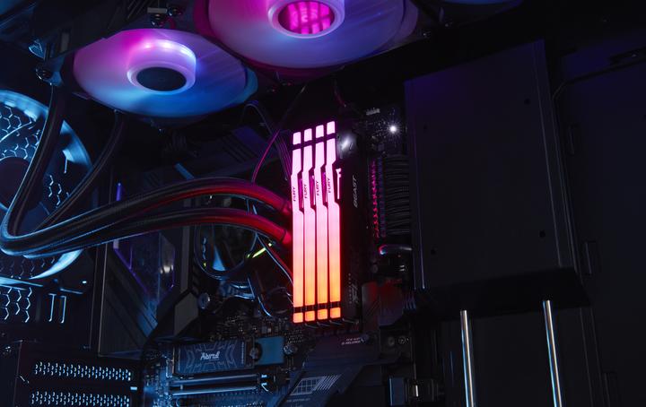 Produktbild Kingston FURY Beast RGB (2 x 32GB, 5200 MHz, DDR5-RAM, DIMM)
