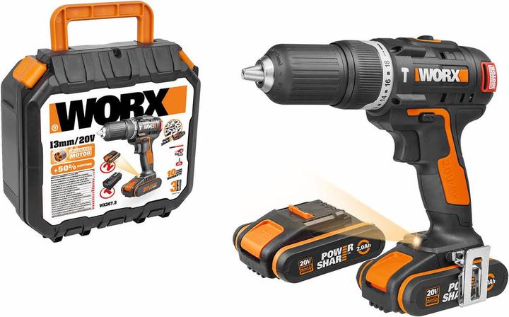 Productafbeelding Worx WX367.3 (Oplaadbare batterij)