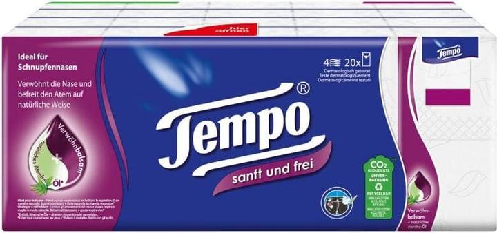 Produktbild Tempo Taschentücher sanft und frei