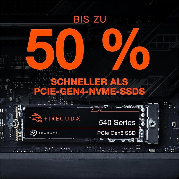 Produktbild Seagate FireCuda 540 (1000 GB, M.2 2280)