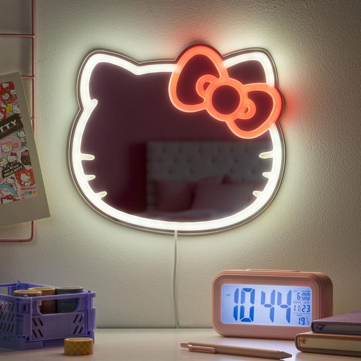 Actual product image Paladone Products Paladone Lampada Neon da Muro Specchio Hello Kitty