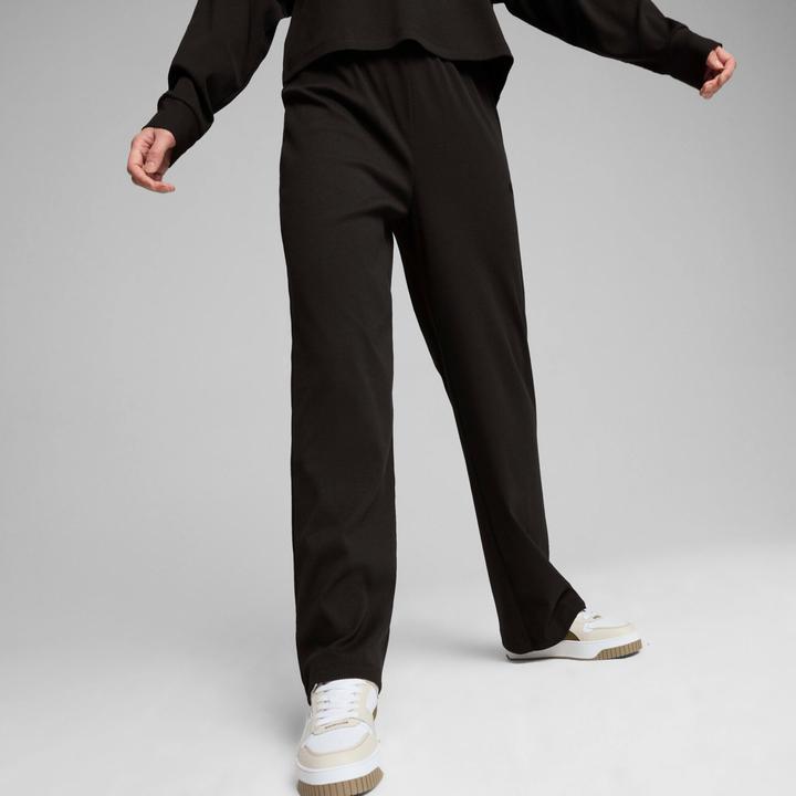 Image du produit Puma ESS ELEVATED Pantalon taille haute à jambes droites (XS)