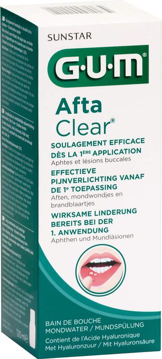 Produktbild GUM Sunstar AftaClear (120 ml, Mundspülung)
