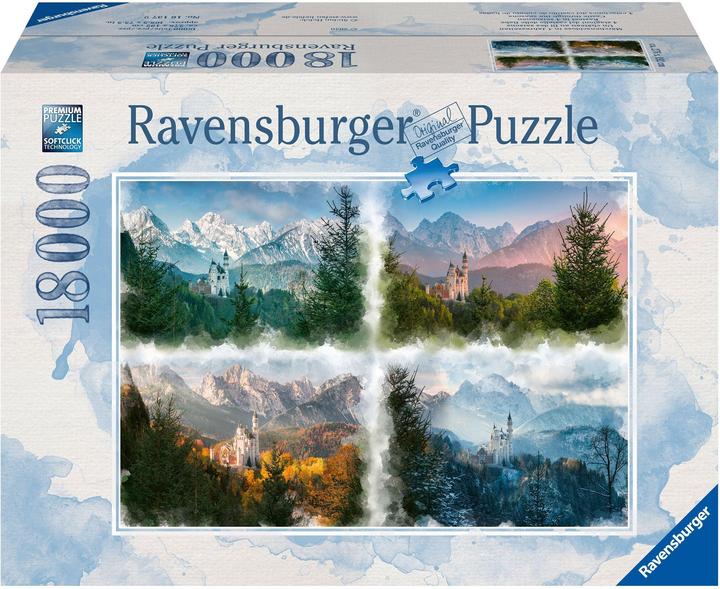 Productafbeelding Ravensburger Sprookjesachtig kasteel in 4 seizoenen (18000 onderdelen)