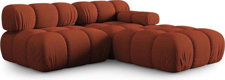 Actual product image Micadoni Right Modular Sofa, "Bellis", 4 Seats, 282x94x70Made in Europe (2 person sofa, 3-seater, 4-seater)