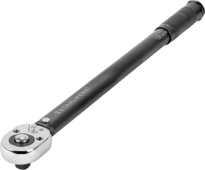 Produktbild Stahlwerk Drehmomentschlüssel TW-210 ST 28-210 Nm 1/2“ Zoll mit Mikrometerskala (1/2", 28 Nm, 210 Nm)