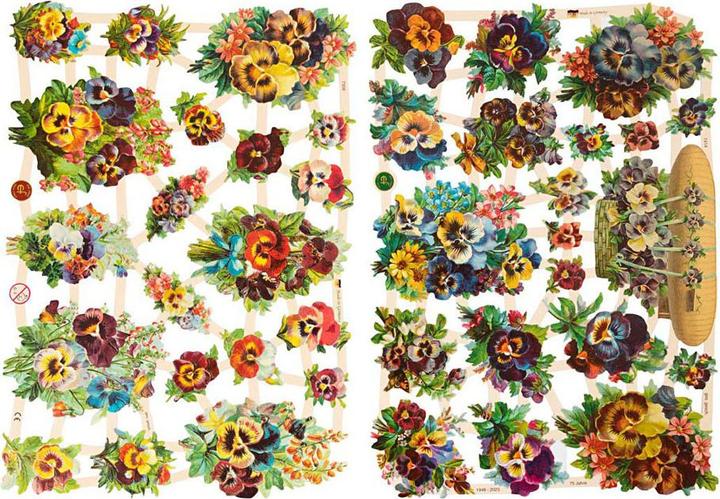 Actual product image Creativ Company Scatter decoration horses 2 sheet