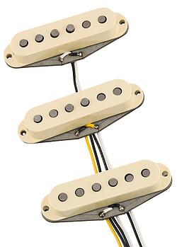 Actual product image Fender Vintera &apos60s Vintage Stratocaster Pickup Set Vintage White (set of 3)