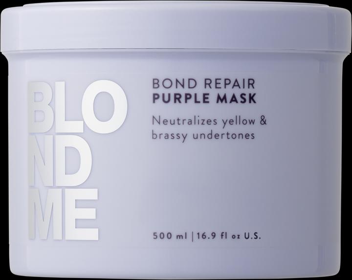 Schwarzkopf Professional BLONDME Bond Repair Lila Maske