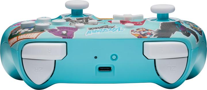 Actual product image PowerA Enhanced Wireless Controller - Fortnite Sticker Mania (Switch Lite, Switch OLED, Switch)