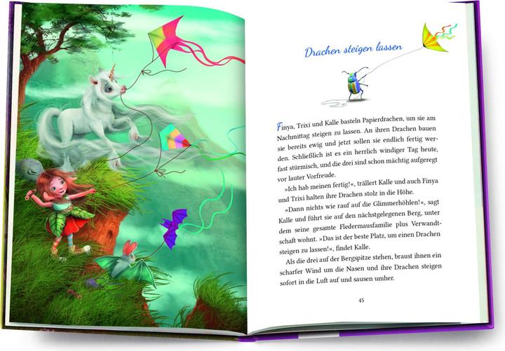 Actual product image Kleines Einhorn Funkelstern (2). Vorlesegeschichten von allerbesten Freunden (German, Mila Mountain, Marina Krämer, 2022)