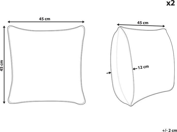 Actual product image Beliani Talya (45 x 45 cm)