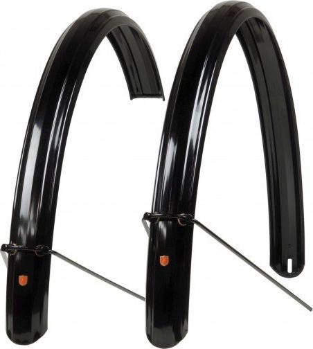 Velo Orange Zeppelin 52mm Mudguard Black 700C (Mudguard set)