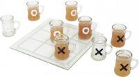 Actual product image Mister Gadget drinking game tic tac toe glass mug x9